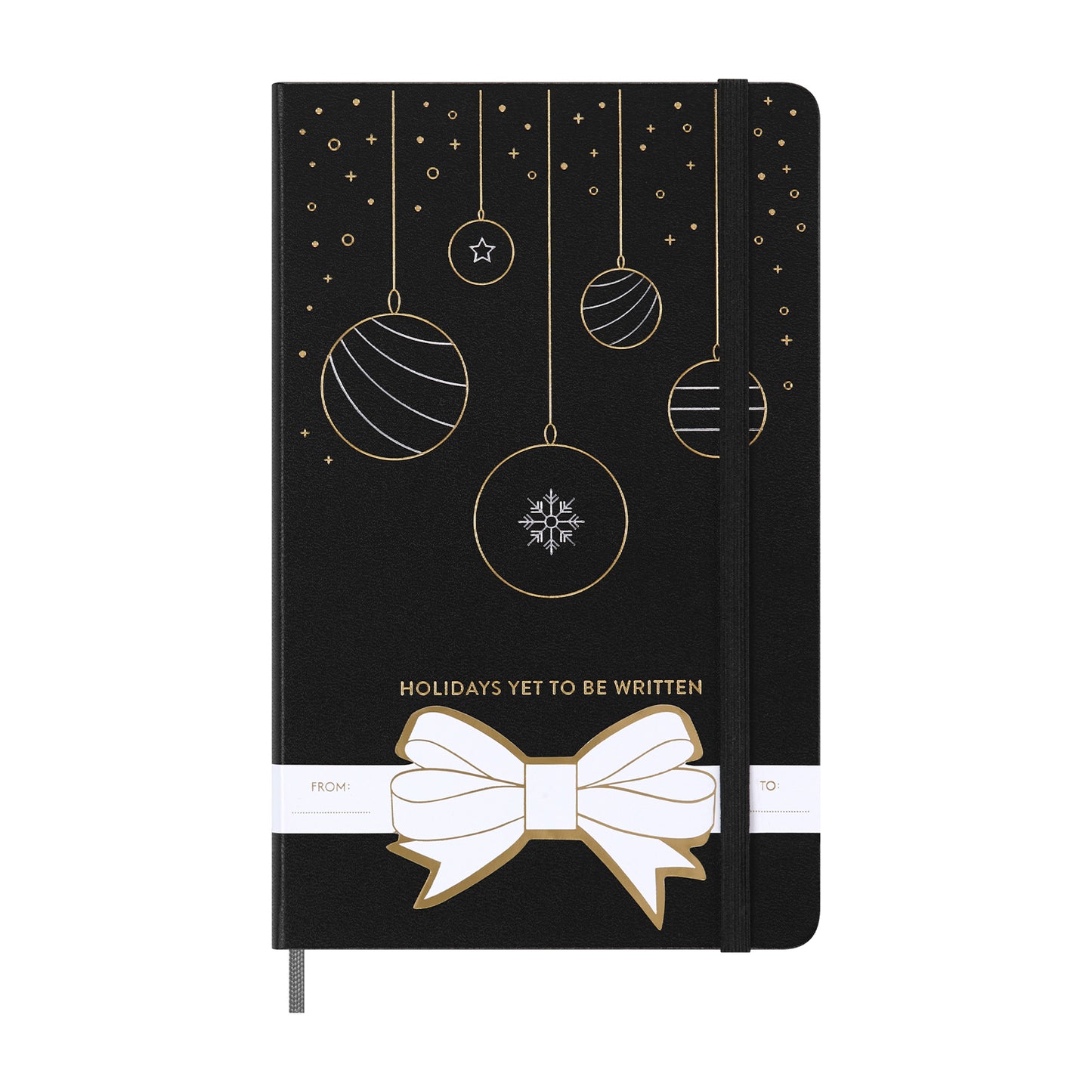 Black Moleskine® Hard Cover Holiday Notebook Gift Set
