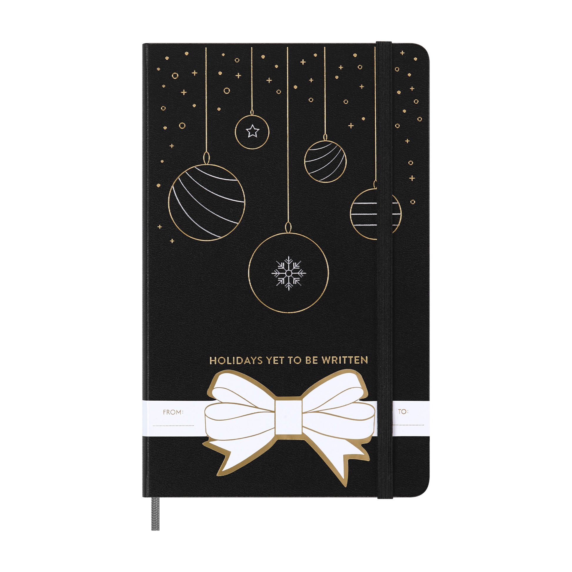 Black Moleskine® Hard Cover Holiday Notebook Gift Set