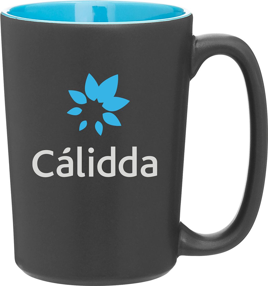 12 oz rocca mug - matte black