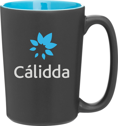 12 oz rocca mug - matte black