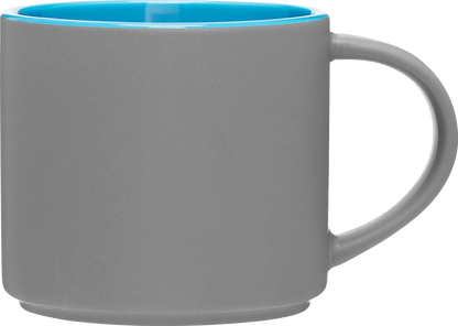 16 oz monaco mug - matte storm gray