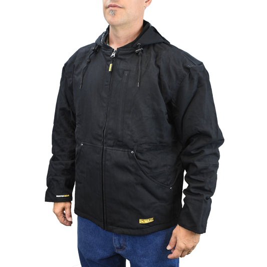 DCHJ076ABB Men's Heated Heavy Duty Work Coat without Battery - Black - Size 2X