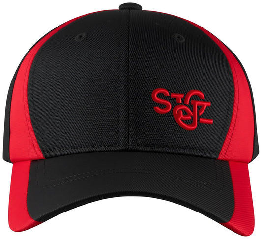 Sport-Tek Dry Zone Nylon Colorblock Cap. STC11