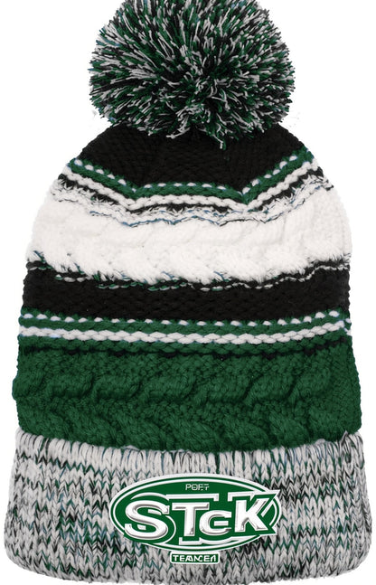 Sport-Tek Pom Pom Team Beanie. STC21