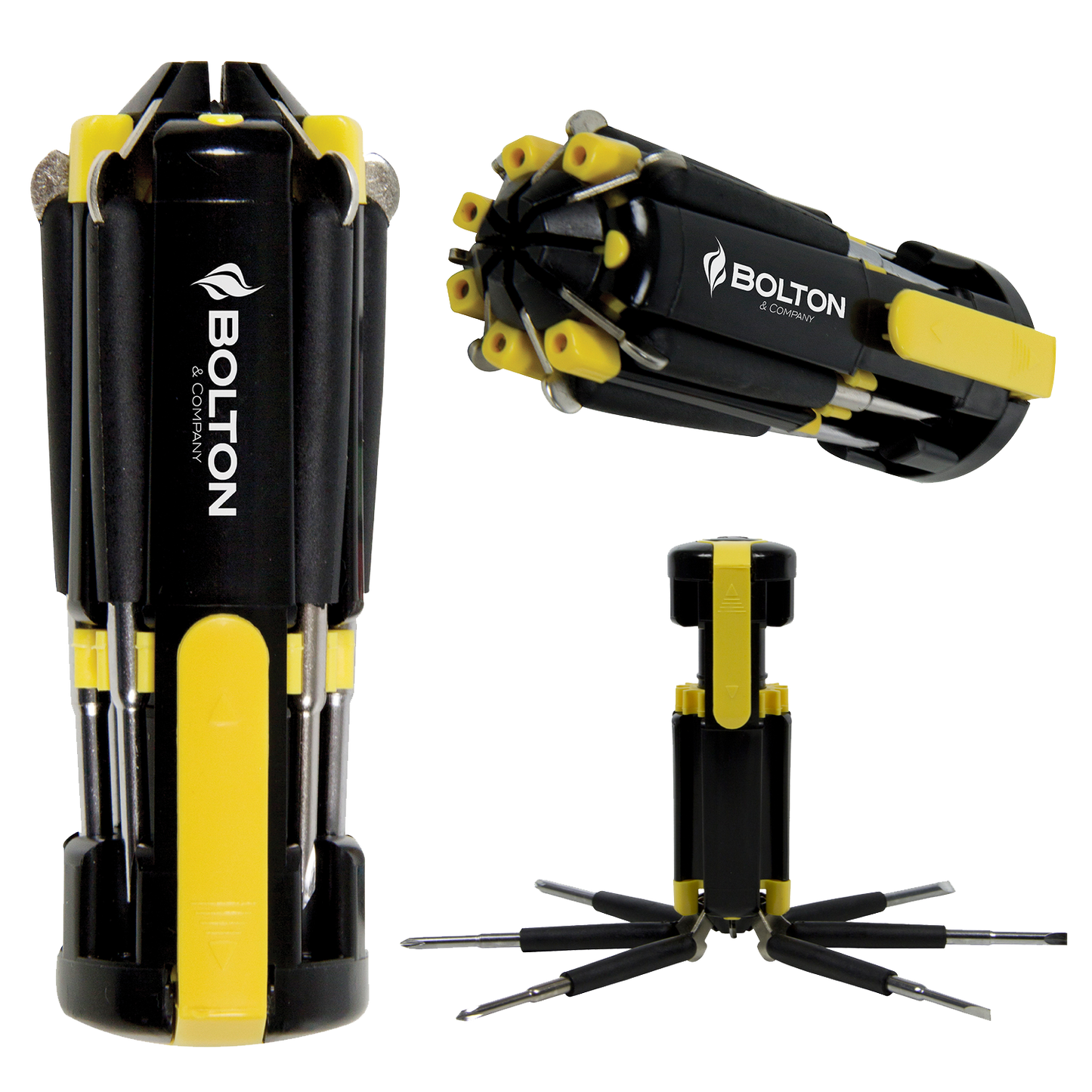 Black Spyder 8-In-1 Multi Tool With Led