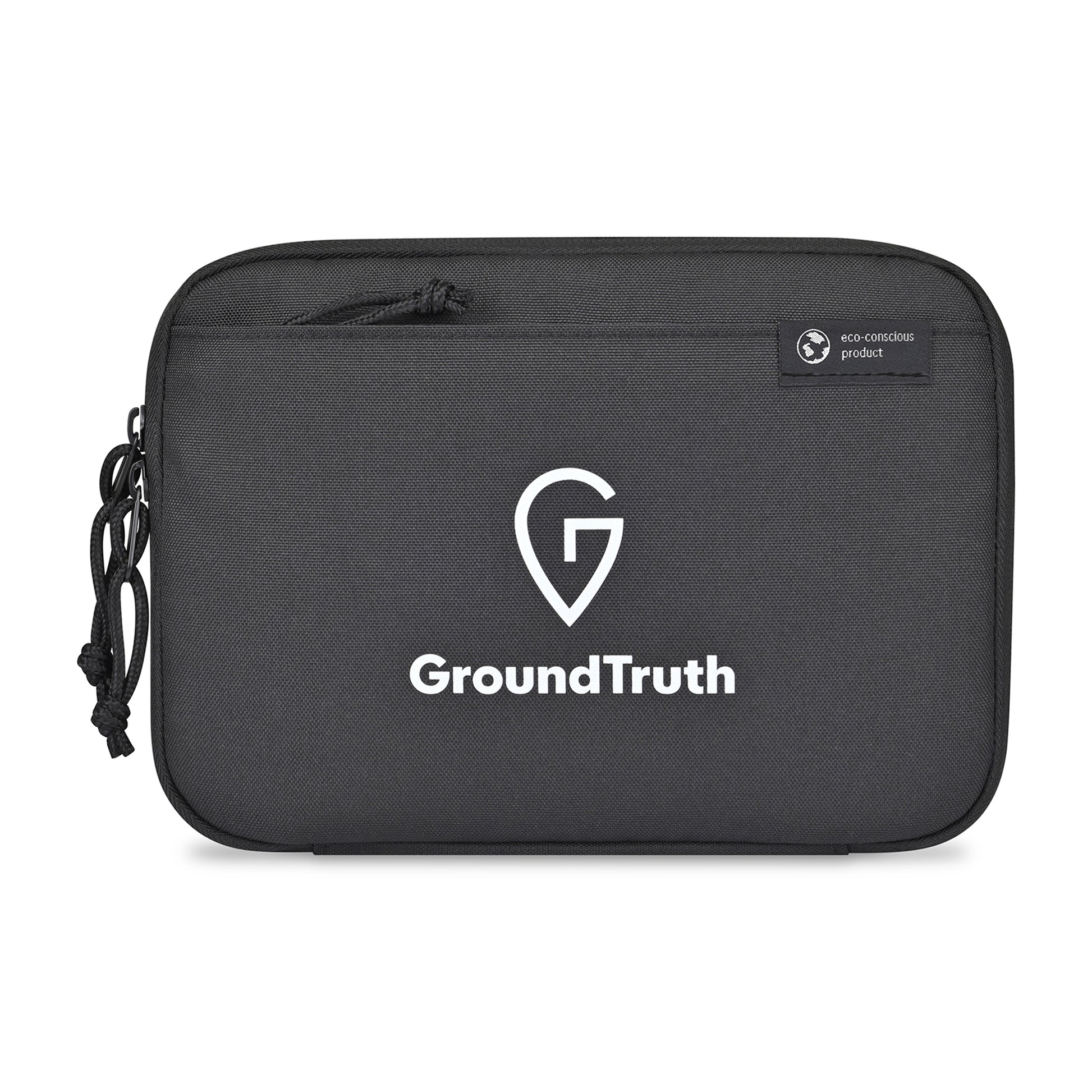 Black Renew AWARE™ rPET Slim Tech Organizer