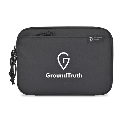 Black Renew AWARE™ rPET Slim Tech Organizer