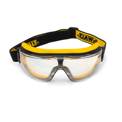 DPG84 Insulator™ Safety Goggle - Black/Yellow Frame - Clear Anti-Fog Lens