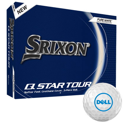 White Srixon Q-Star Tour Golf Balls