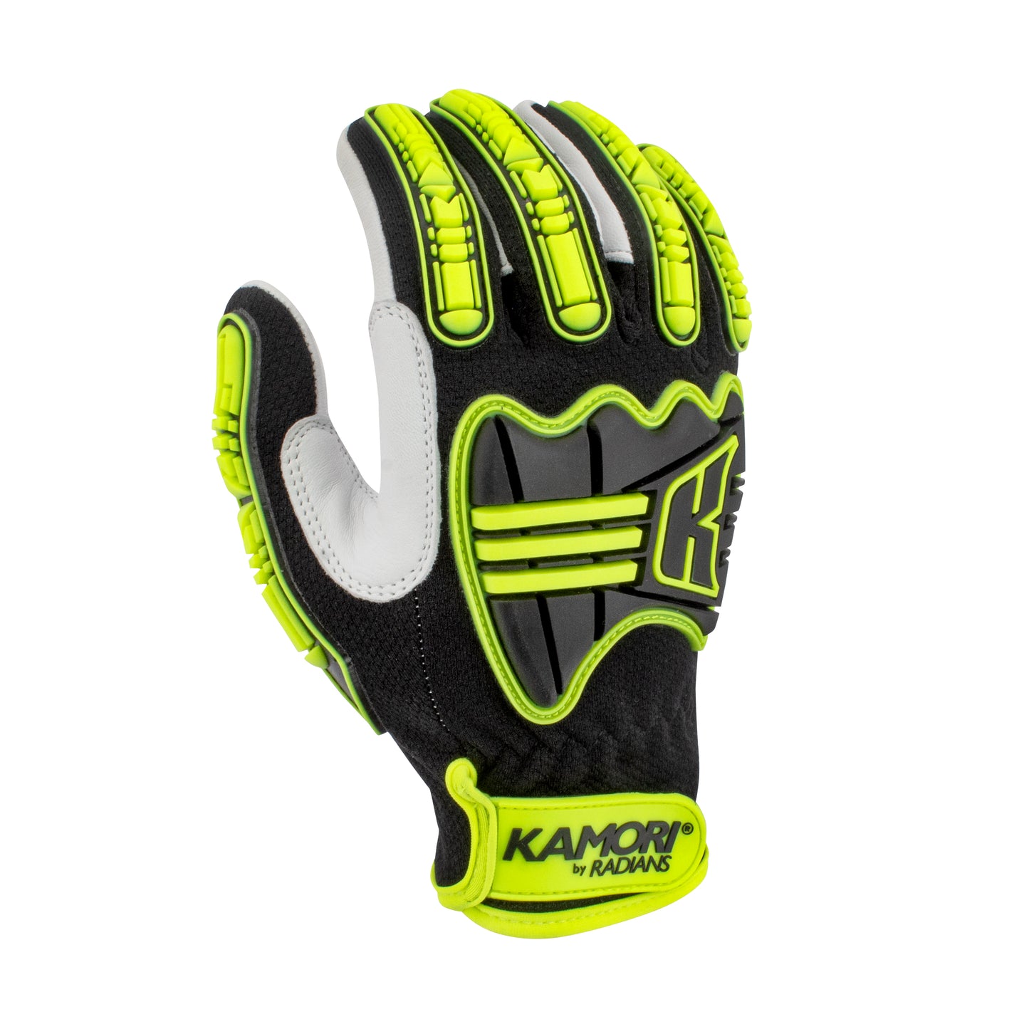 RWG152 KAMORI® A6 White Grain Goatskin Palm With TPR - Size L