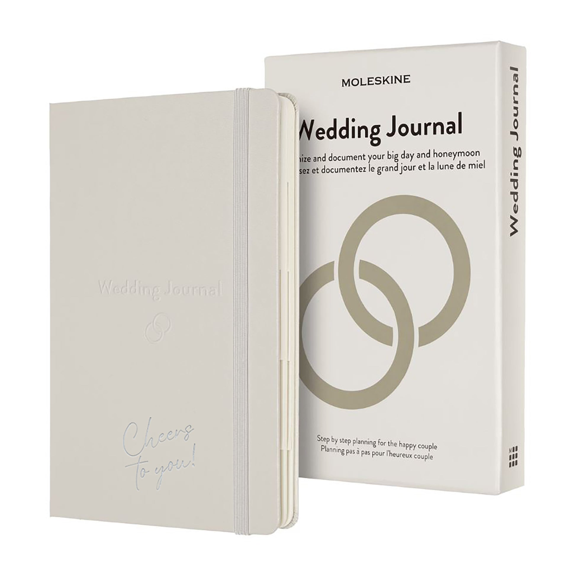 Pearl Grey Moleskine® Passion Journal - Wedding