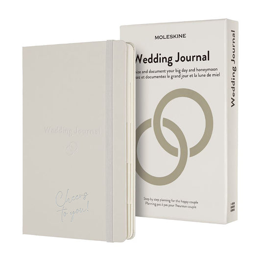 Pearl Grey Moleskine® Passion Journal - Wedding
