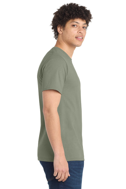 Stonewshd Grn Port & Company Tall Essential Tee. PC61T