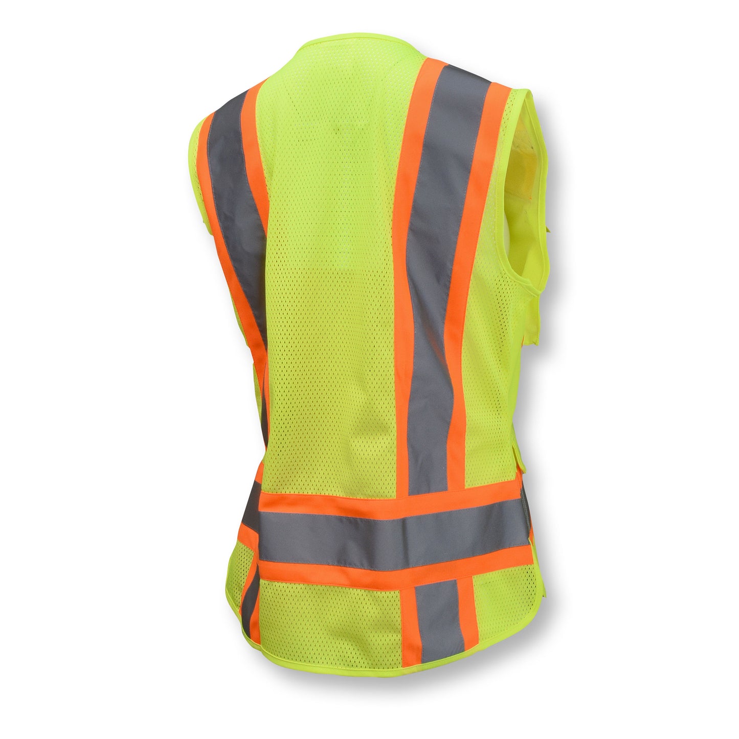 SV6W Two Tone Surveyor Type R Class 2 Women's Safety Vest - Green - Size 2X