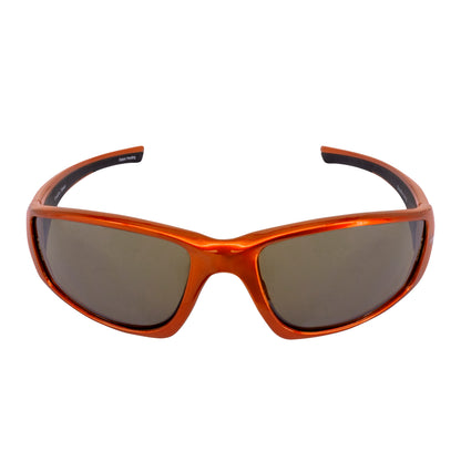 RPG Premium Safety Eyewear - Crystal Brown Frame - HD Brown Mirror Lens