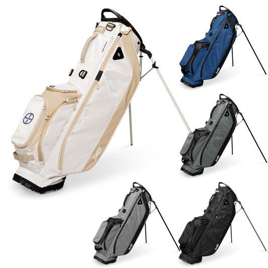 Heather Grey Sunday Golf Carry Stand Golf Bag