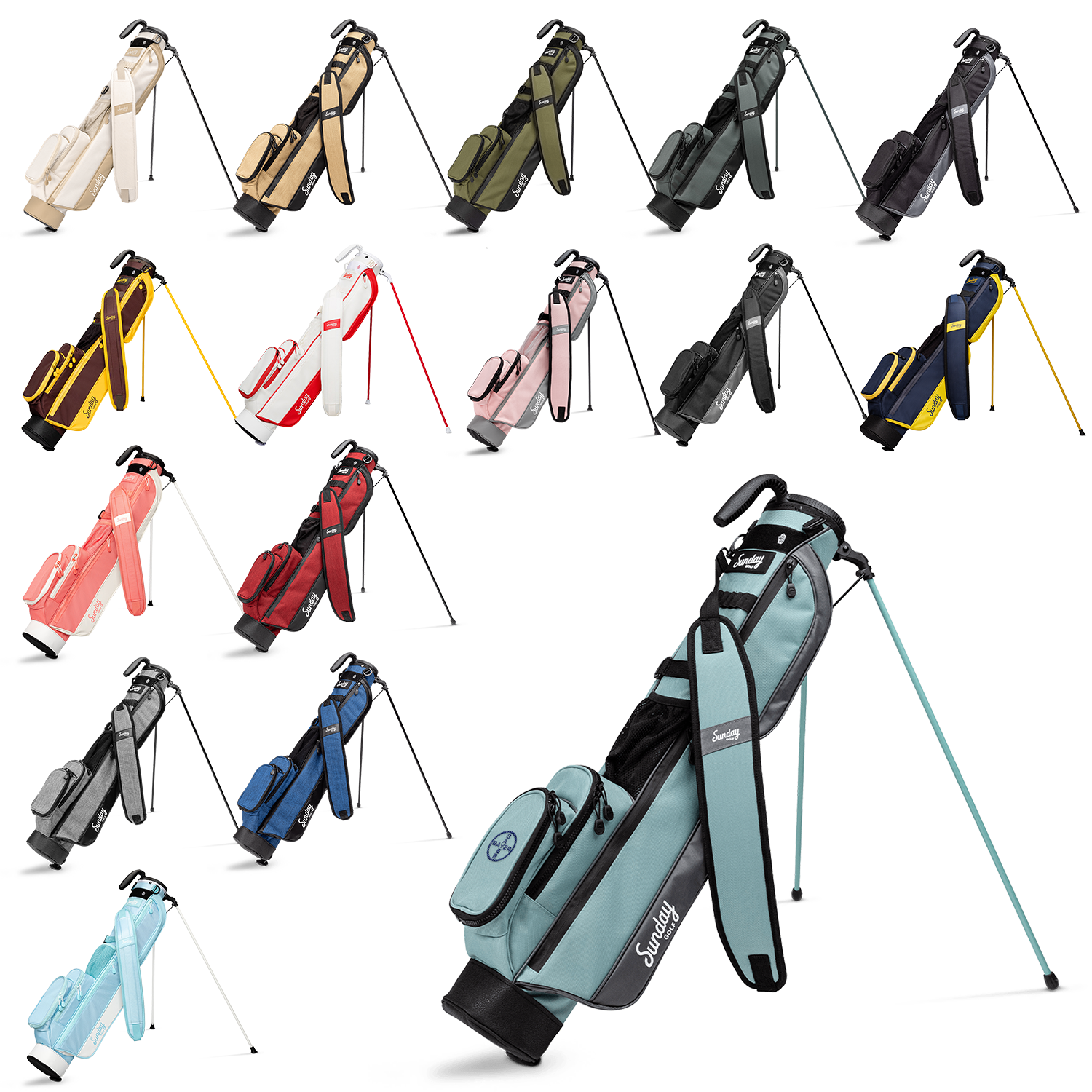 Black Sunday Golf Par 3 Golf Bag