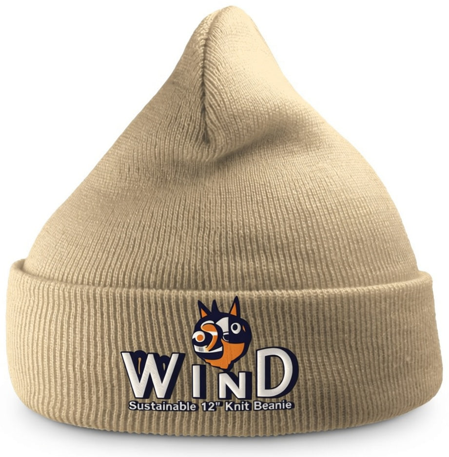 Sustainable 12" Knit Beanie - WIND