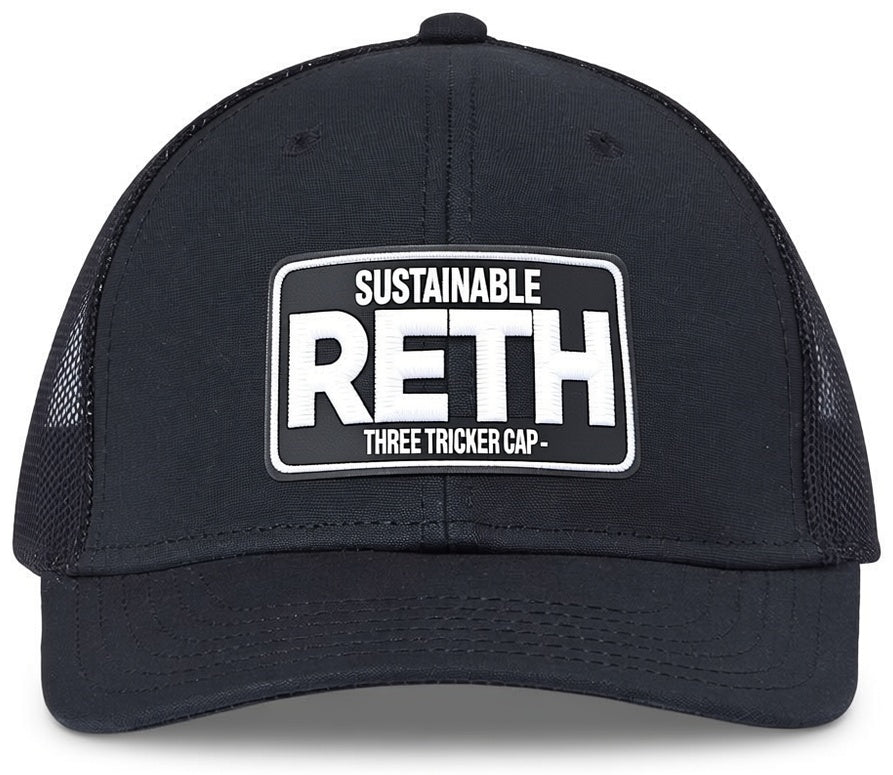 Sustainable Recy Three Trucker Cap - RETH