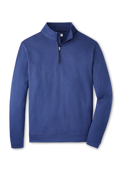 Peter Millar Men's Perth Sugar Stripe Quarter-Zip