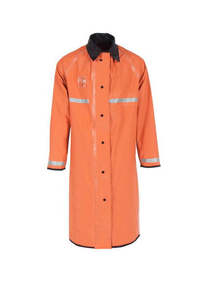 447RCH3M Reversible Series Coat with 3M Reflective Taping - Orange/Black - Size 4X