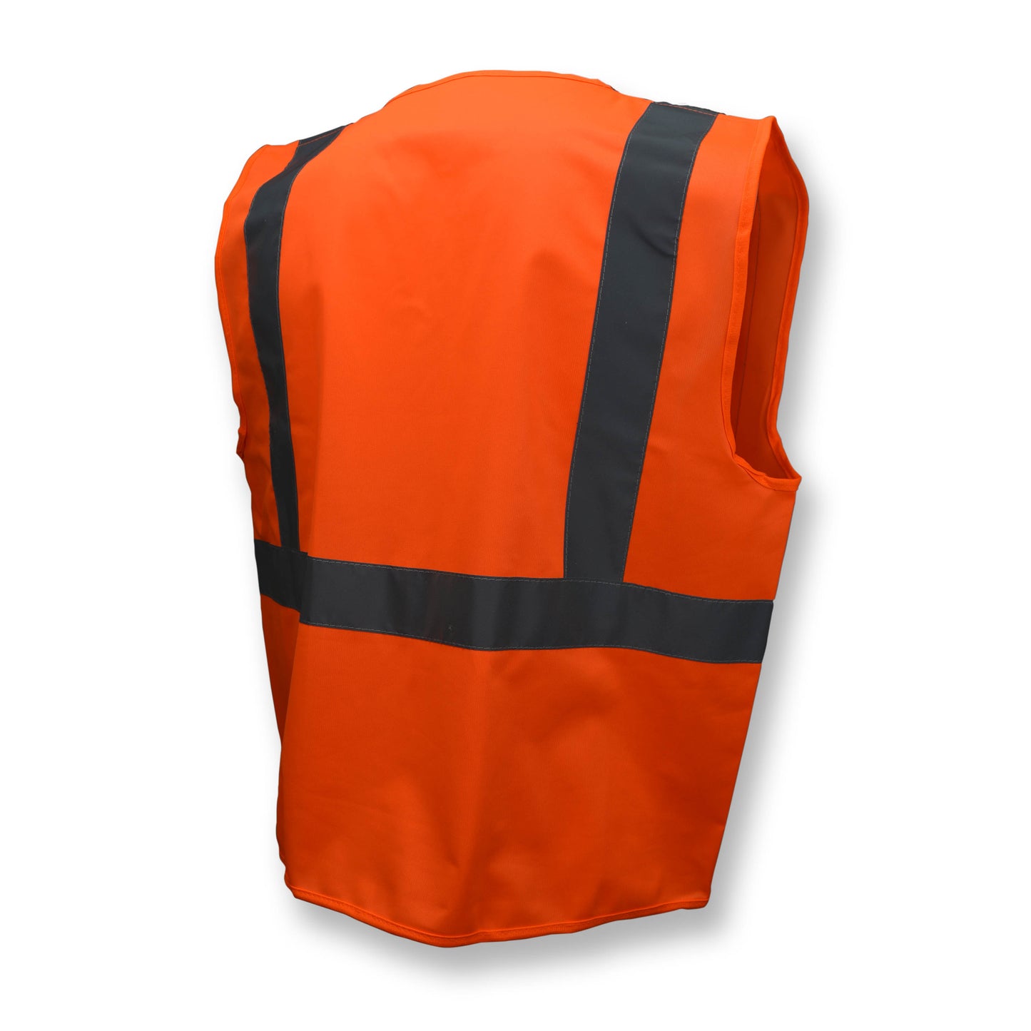 SV2Z Economy Type R Class 2 Solid Safety Vest with Zipper - Green - Size 2X