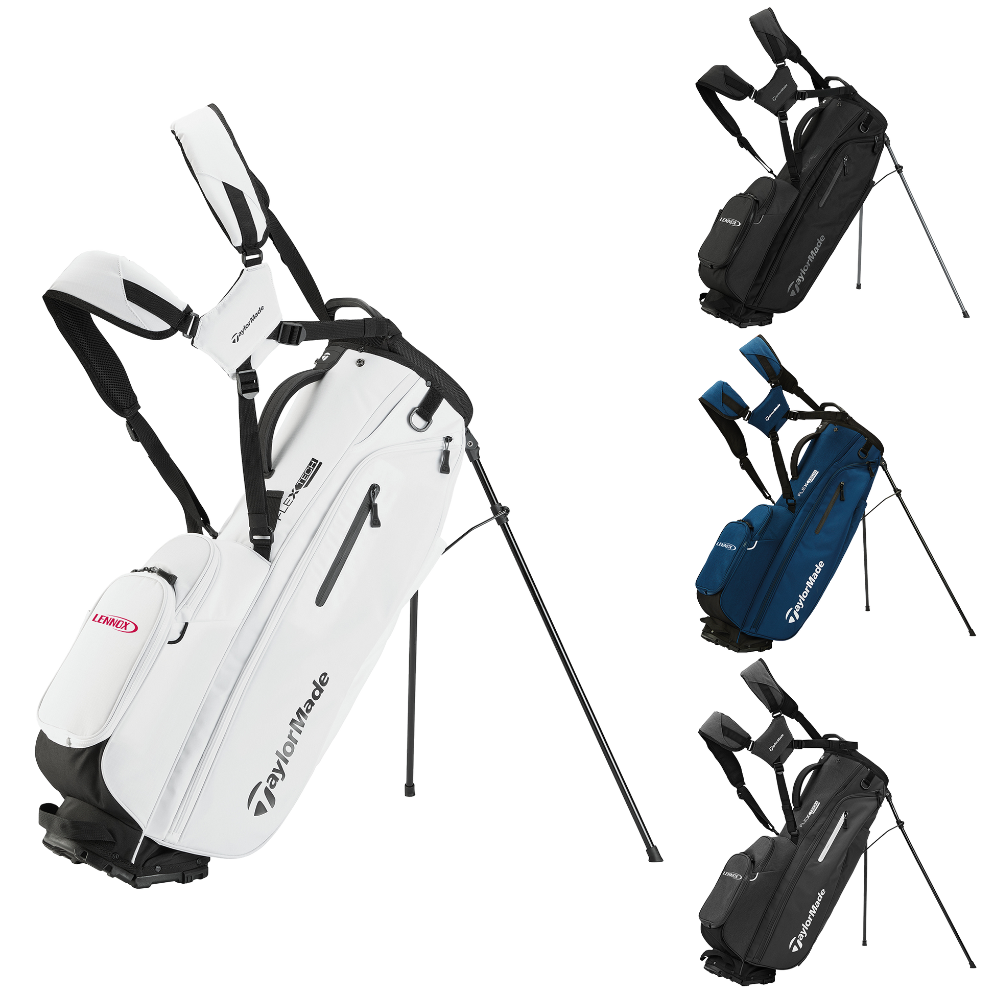 Black TaylorMade FlexTech Golf Bag