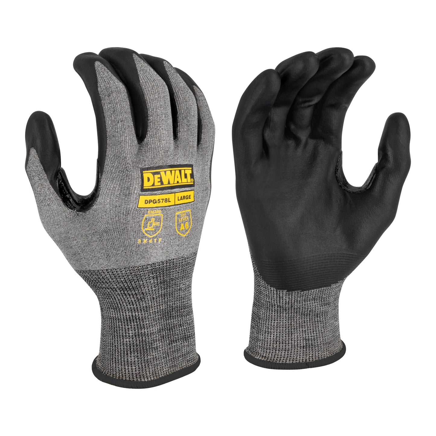 DPG578 Touchscreen Foam Nitrile A6 Cut Glove - Size XXL