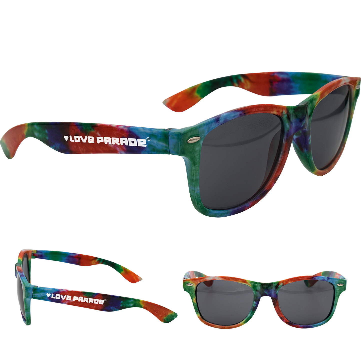 Tie Dye Tie Dye Sunglasses