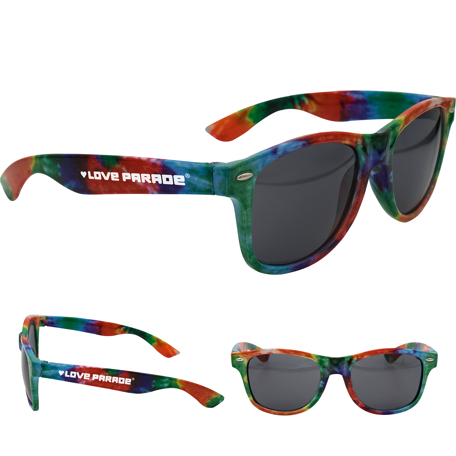 Tie Dye Tie Dye Sunglasses