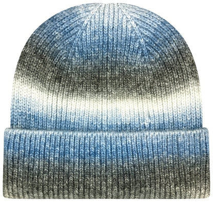 Tie-Dyed Ribbed Beanie - KTDRB