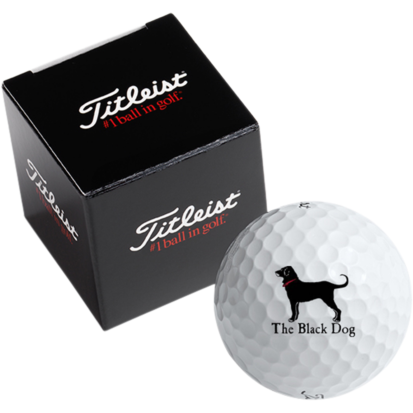 White Titleist 1-Golf Ball Box Velocity