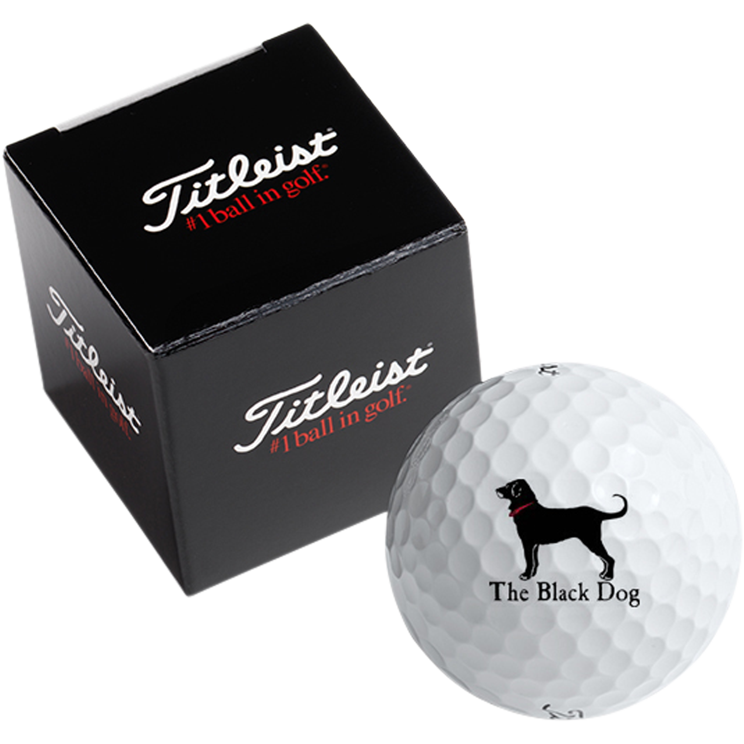 White Titleist 1-Golf Ball Box Velocity