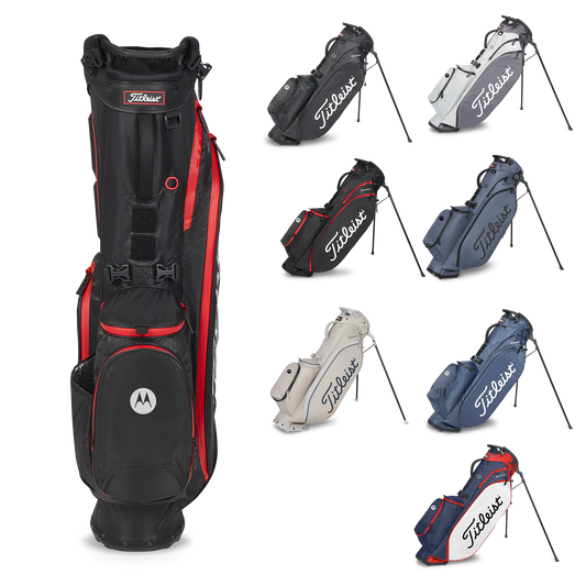 Black Titleist Players 4 Sta Dry Golf Bag