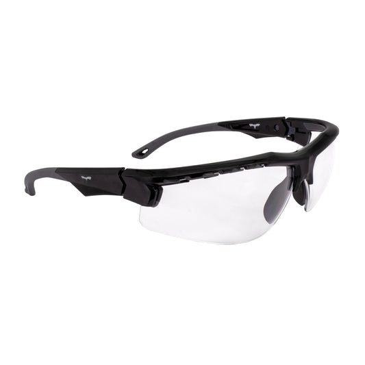 THRAXUS Elite™ Safety Eyewear - Gray Features - Clear Lens