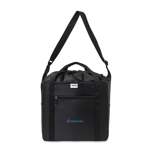 Black RuMe® Recycled Cinch Tote