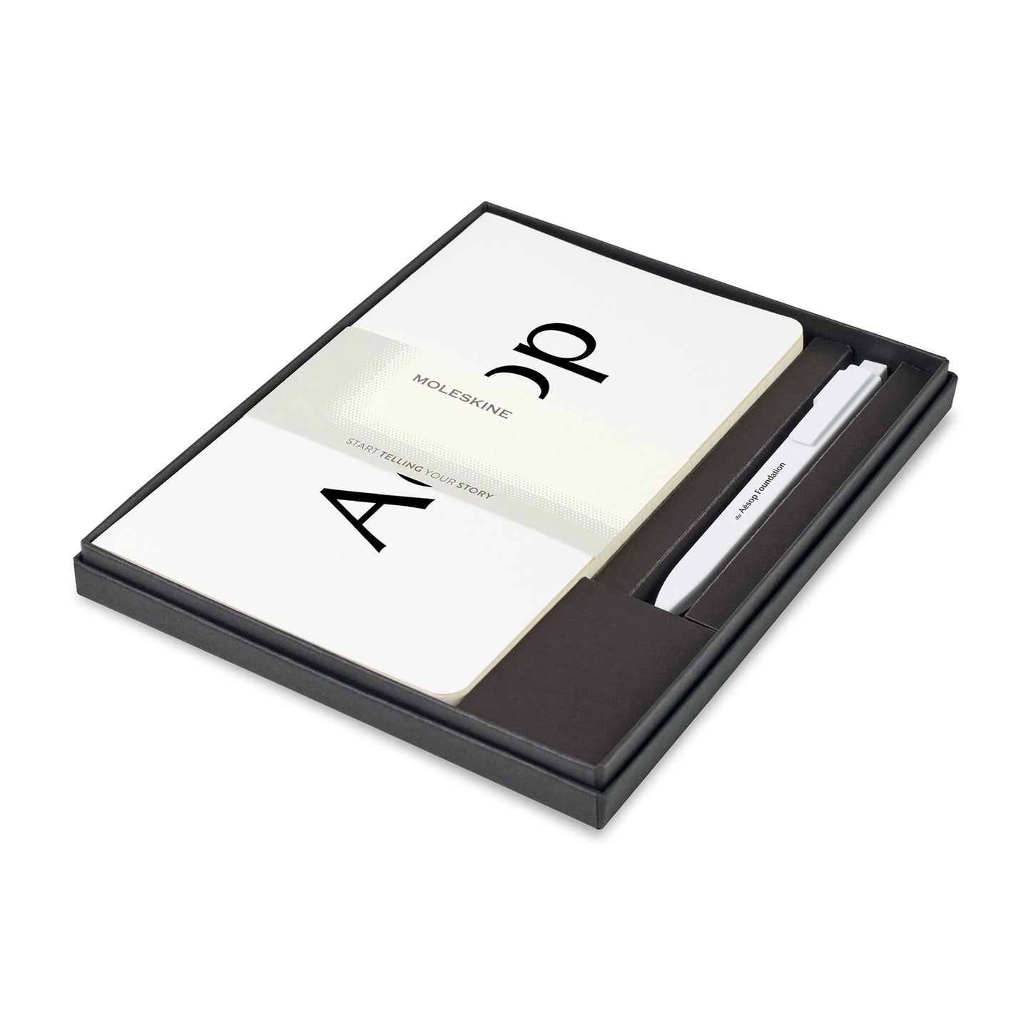 Moleskine® Large Volant and GO Pen Gift Set