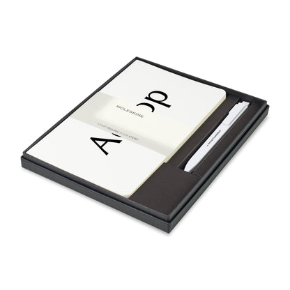 Moleskine® Large Volant and GO Pen Gift Set