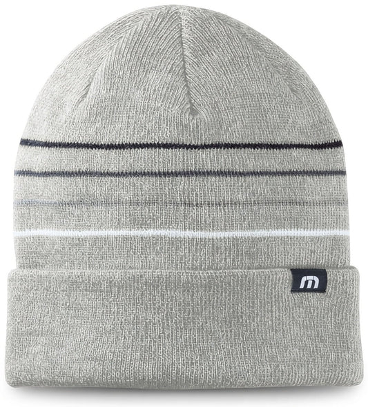 TravisMathew Striped Cuffed Beanie TM1MY393