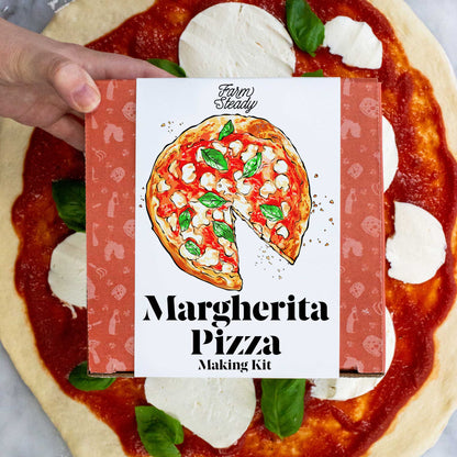 Wood FarmSteady Margherita Pizza DIY & Board Gift Set