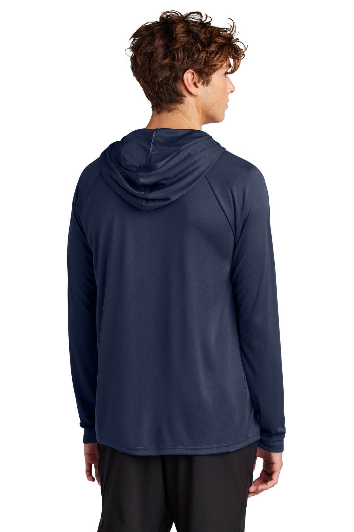 TrueNavy Port & Company Performance Pullover Hooded Tee PC380H