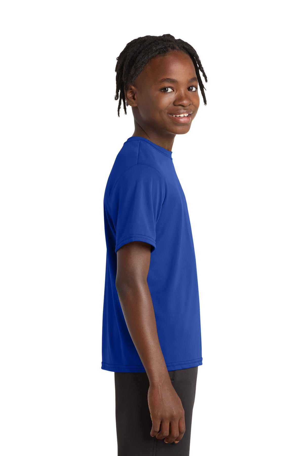 TrueRoyal Port & Company Youth Performance Tee. PC380Y