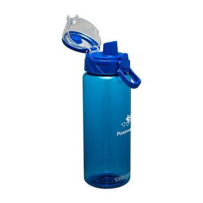 Cool Gear® Cylinder Bottle with Halo Lid - 32 Oz.