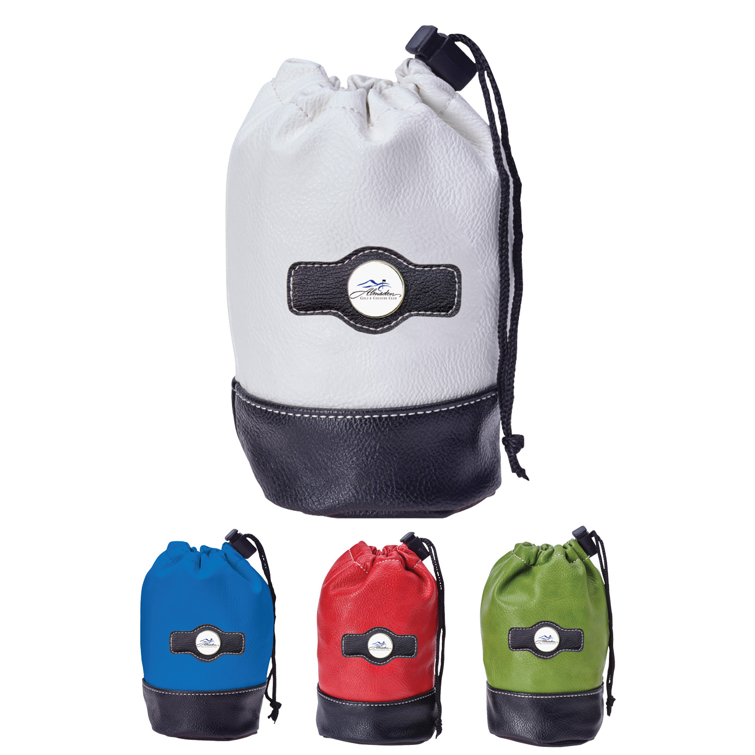 Blue Black Two-Toned Valuables Pouch