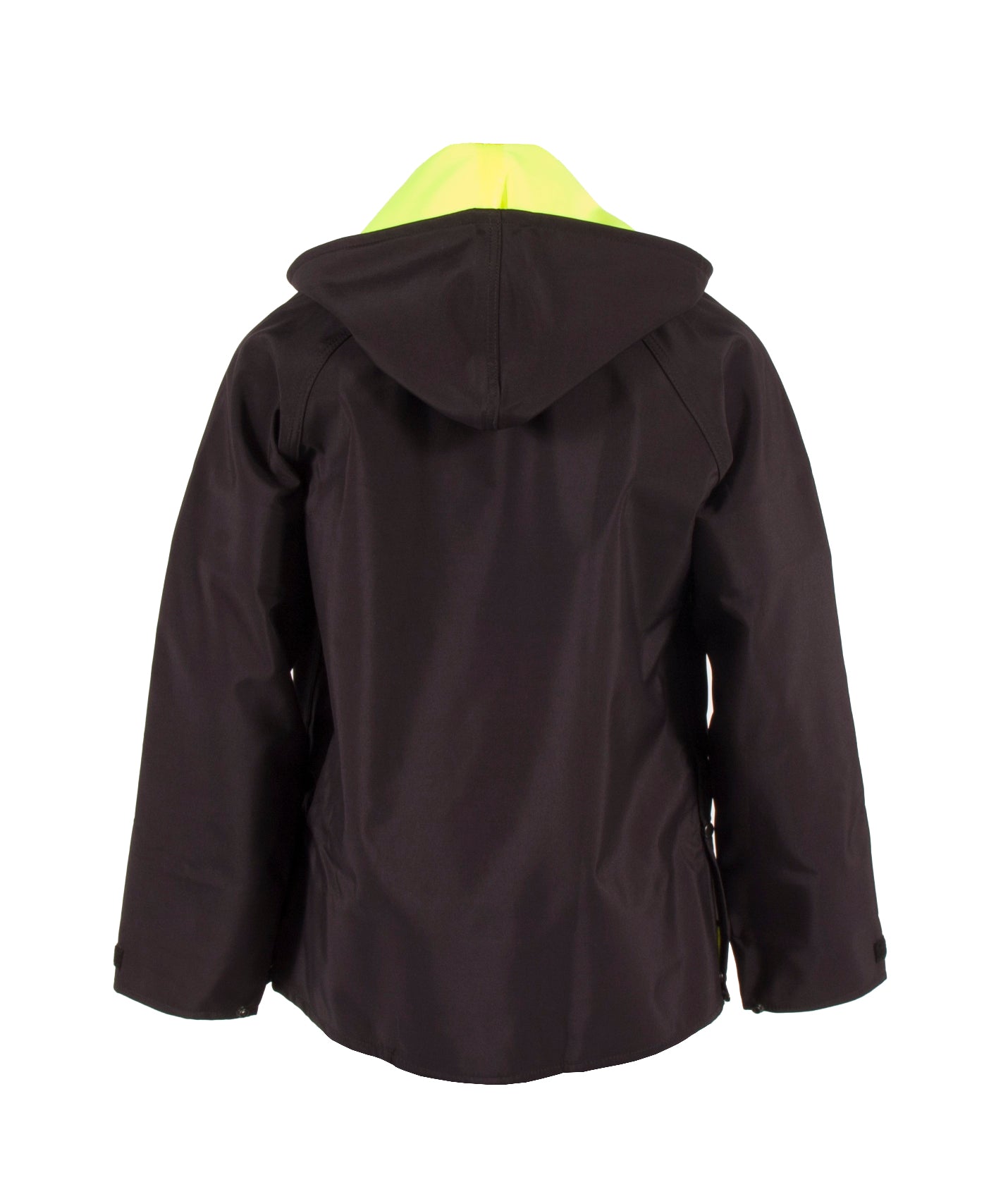 5010RJH3M Reversible Police Coat with 3M Reflective Taping - Hi-Vis Lime/Black - Size 2X