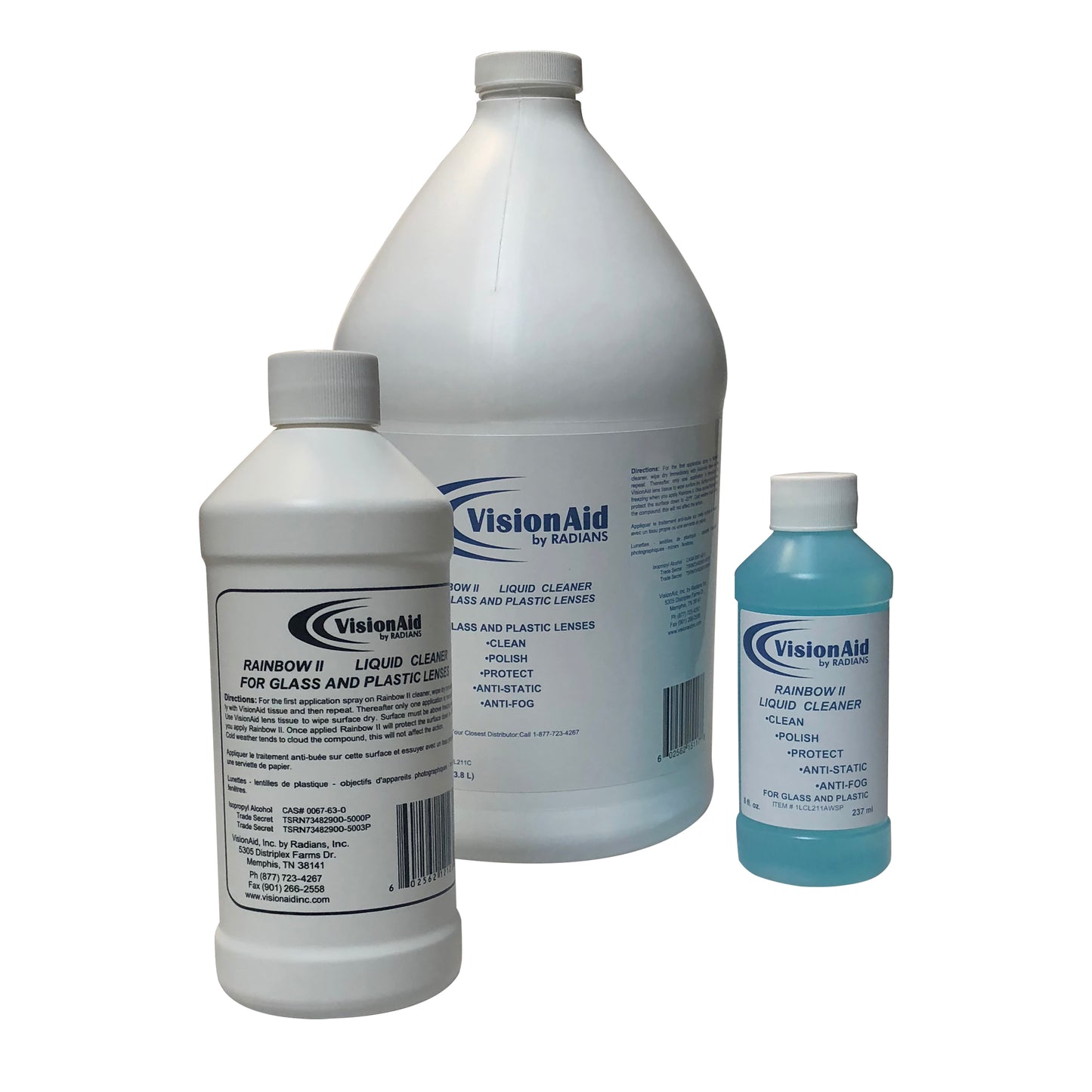 Lens Cleaning Liquid - 8 oz w/Flip Top Cap