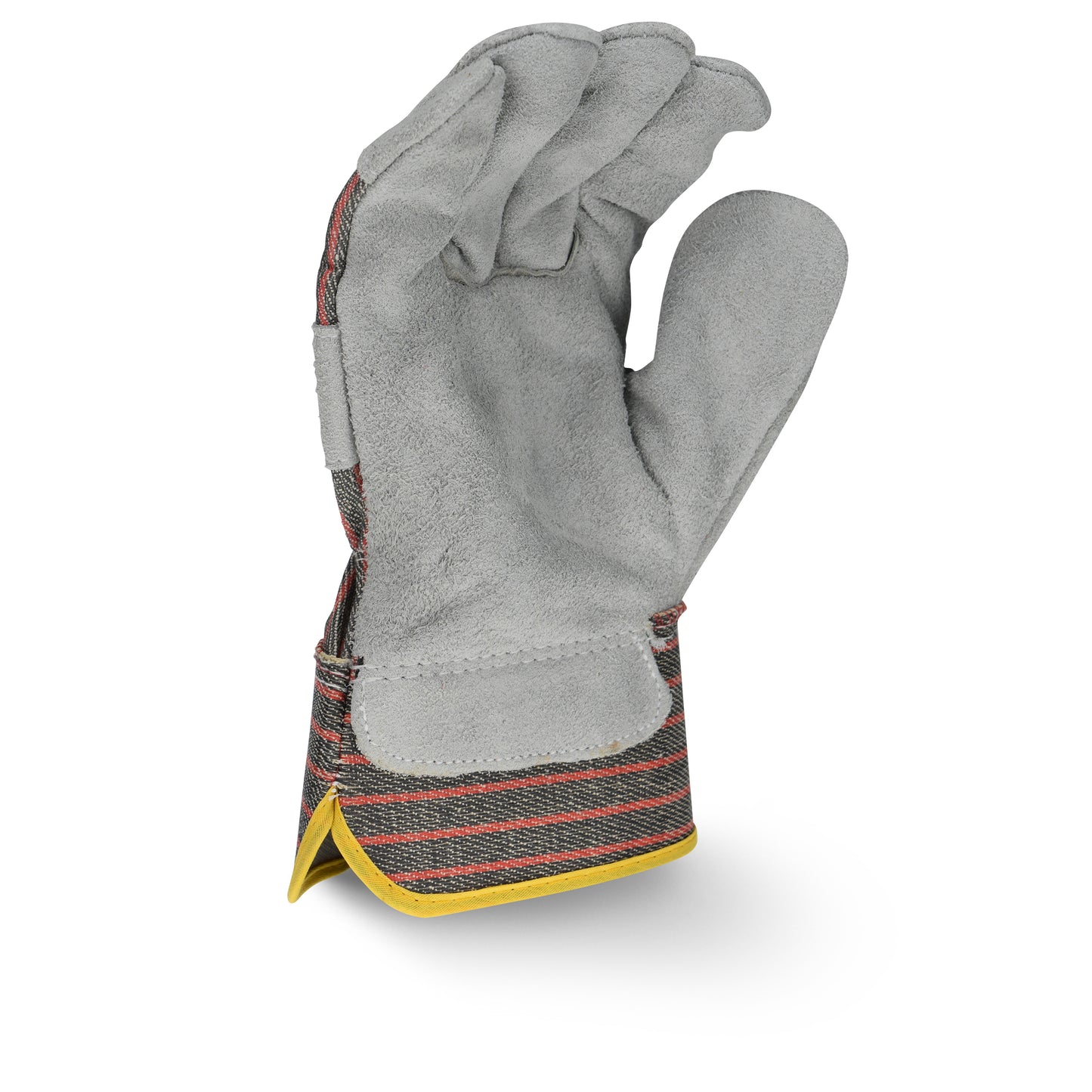 RWG3103 Economy Shoulder Gray Split Cowhide Leather Glove - Size L