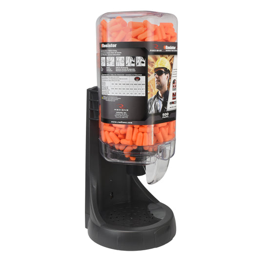 Refillable Dispenser with Resistor® 32 FP70 Plugs - 500 Pair