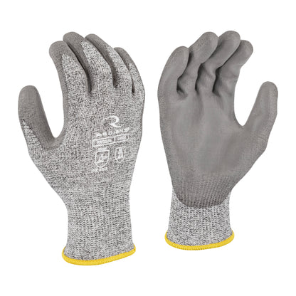 RWG570 Cut Level A4 HPPE/Polyester, PU Coated Cut Protection Glove - Size XXL
