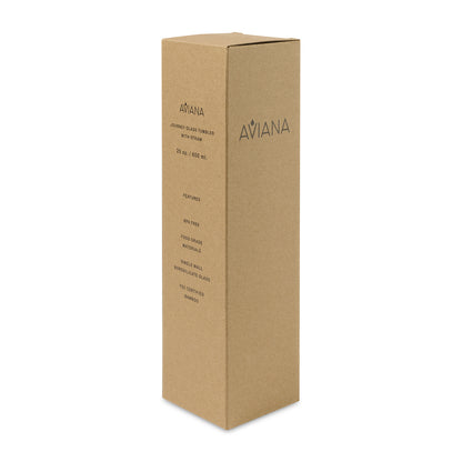 White Aviana™ Journey Tritan™ Tumbler with Straw - 20 Oz